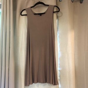 Forever21 tan dress
